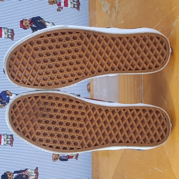 Women's Vans classic slip-on OTW rally checkered multicolor casual SZ 8 shoes - Picture 6 of 8